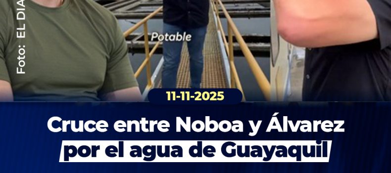 Gobierno y Municipio discrepan sobre calidad del agua en Guayaquil