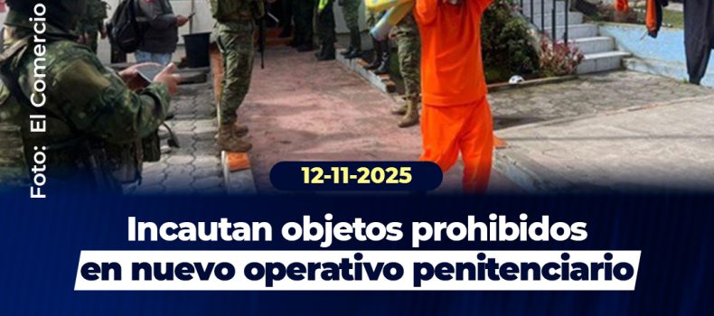 Militares decomisan armas blancas y objetos prohibidos en dos cárceles del país