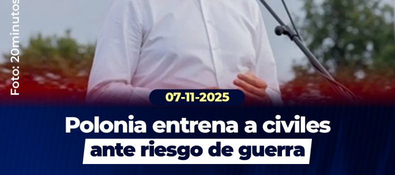 Polonia entrena a civiles ante riesgo de guerra