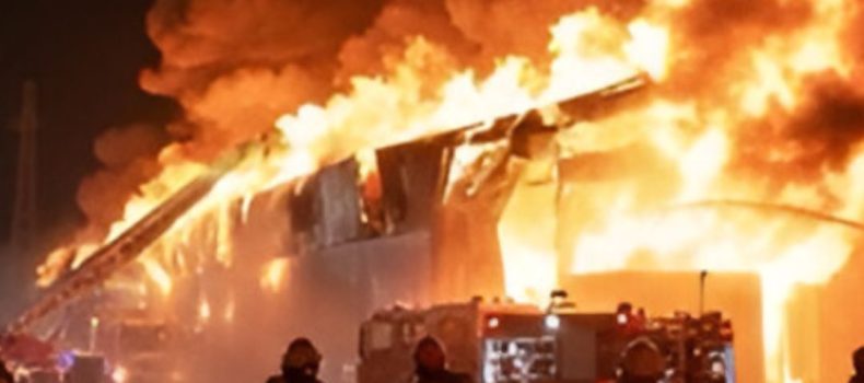 Incendio destruye ensambladora de motos en el sur de Guayaquil