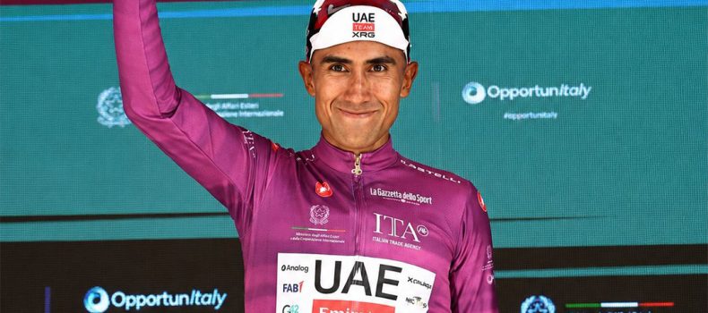 Jonathan Narváez volvió a brillar en el Giro d’Italia 2026