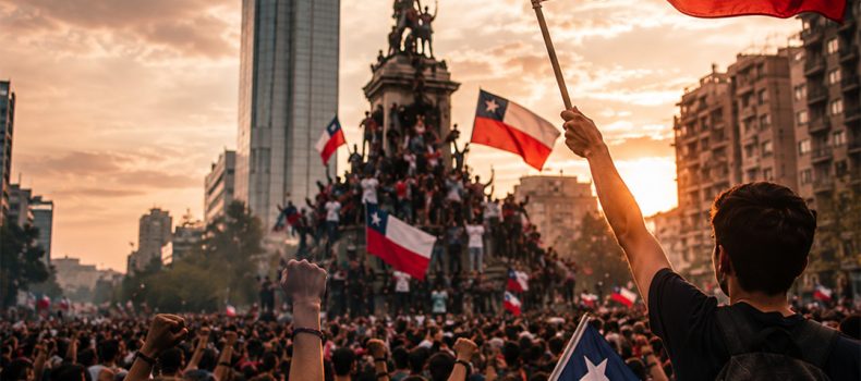 Estudiantes toman las calles en Chile y desafían políticas de Kast