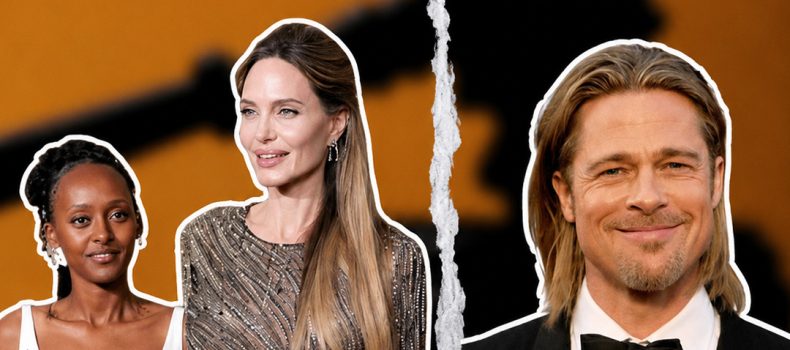 ZAHARA, TERCERA HIJA DE ANGELINA JOLIE Y BRAD PITT, BUSCA ELIMINAR LEGALMENTE EL APELLIDO DE SU PADRE 