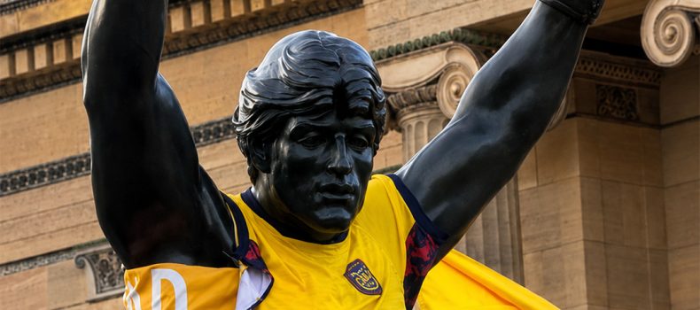 La derrota de Ecuador reaviva la leyenda de la estatua de Rocky