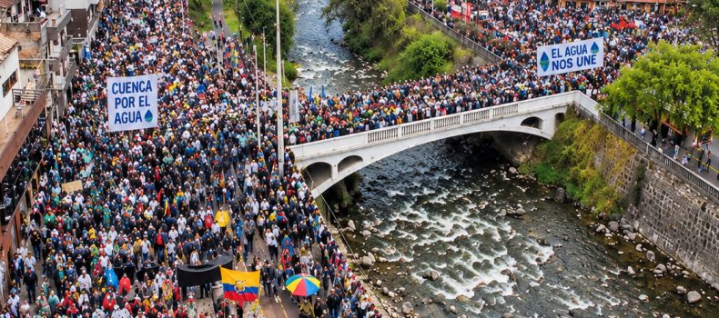 Cuenca vuelve a las calles en defensa del agua